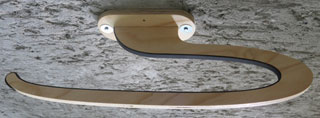 fishbone ceiling surf rack