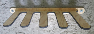 fishbone vertical surfboard rack